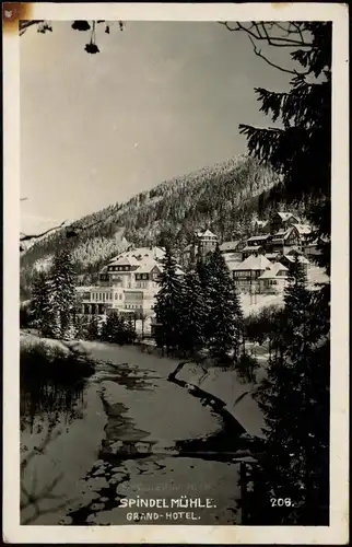 Spindlermühle Špindlerův Mlýn | Spindelmühle Grand Hotel im Winter 1931