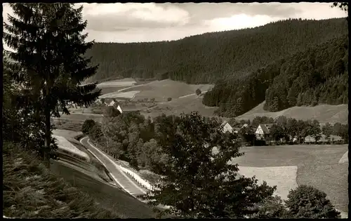 Ansichtskarte Ehlenbogen-Alpirsbach Umland-Ansicht; Ort im Schwarzwald 1956
