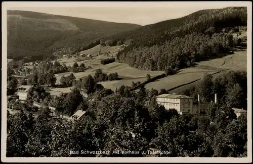 Bad Schwarzbach-Bad Flinsberg  Świeradów-Zdrój Kurhaus und Tafelfichte 1932