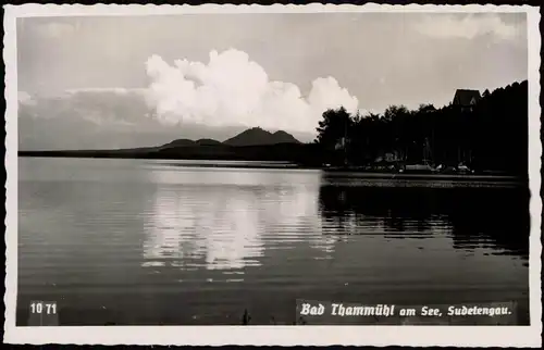 Thammühl-Hirschberg am See Staré Splavy Doksy See, Berge - Zeltplatz 1930