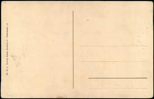 Postcard Herrnskretschen Hřensko Wilde Klamm. Böhm. Schweiz 1911