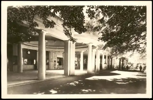 Ansichtskarte Bad Liebenstein Kurhaus Wandelhalle 1953