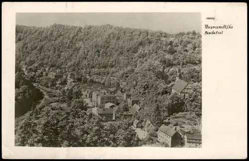 Ansichtskarte Tharandt Stadtansicht 1958