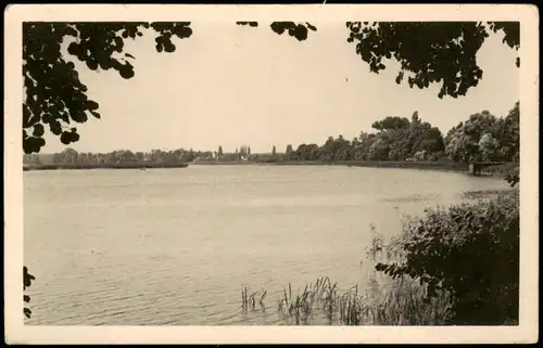 Ansichtskarte Teupitz Teupitzsee Blick auf Schwerin DDR AK 1959/1956