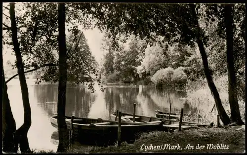 Ansichtskarte Lychen Lychen/Mark Partie An der Woblitz 1963/1962