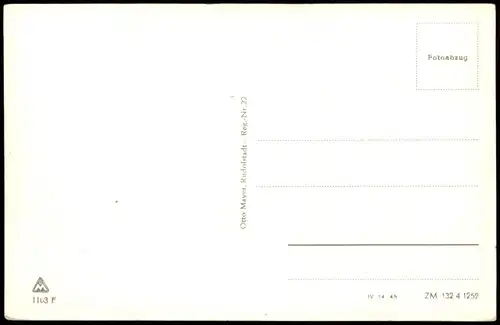 .Thüringen Geratal mit Schneekopf zwischen Oberhof und Gehlberg Thür. Wald 1960