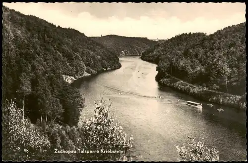 Lauenhain-Mittweida Talsperre Kriebstein Zschopautalsperre zur DDR-Zeit 1959