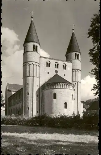 Ansichtskarte Gernrode-Quedlinburg Stiftskirche Kirche 1961