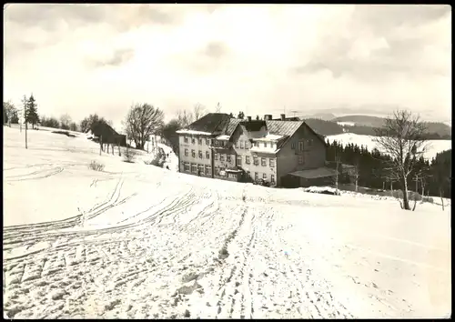 .Tschechien Riesengebirge (Krkonoše) Zotavovna ROH Rudá hvězda Benecko 1962