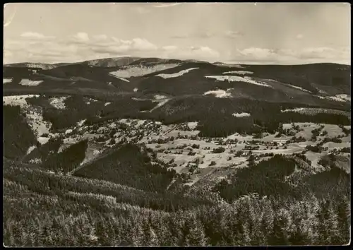 Postcard .Tschechien Riesengebirge (Krkonoše) Benecko 1961