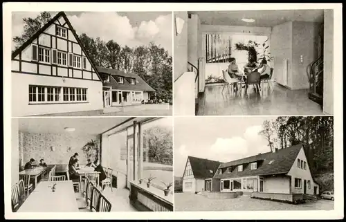 Ansichtskarte Wermelskirchen Neue Mühle, Haus mit Innenansichten 1961