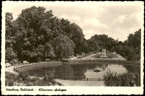 Ansichtskarte Rahlstedt-Hamburg Liliencron-Anlagen 1963