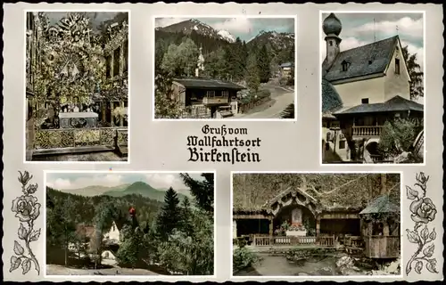 Ansichtskarte Birkenstein-Fischbachau Mehrbild - Colorfotokarte 1961