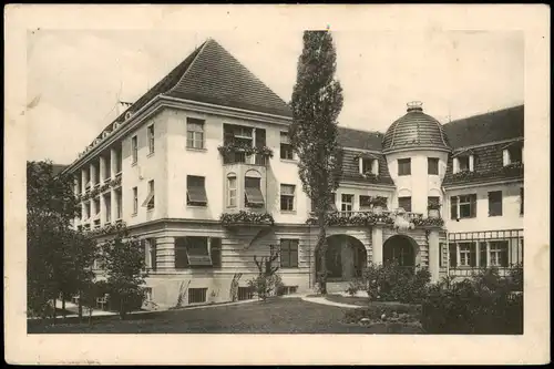 Ansichtskarte München Hubertusstraße 30 - Heilanstalt 1915