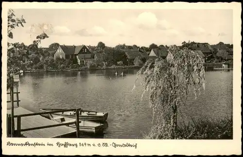 Ansichtskarte Benneckenstein Gondelstein, Anleger 1940