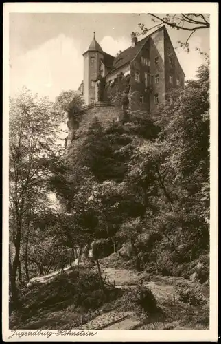Ansichtskarte Hohnstein (Sächs. Schweiz) Jugendburg 1928
