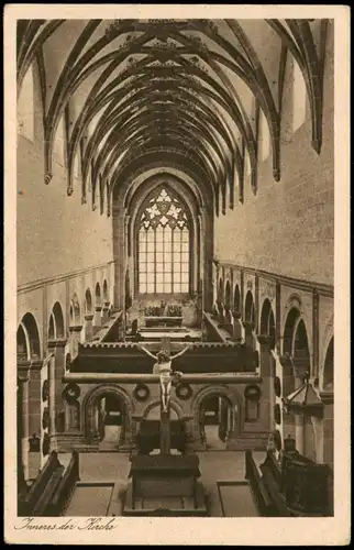 Ansichtskarte Maulbronn Inneres der Kirche 1926