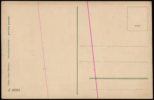 Ansichtskarte Bad Reichenhall Stadtpartie 1913