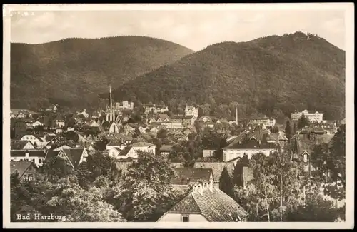 Ansichtskarte Bad Harzburg Totale 1932