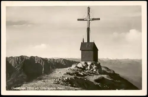 Ansichtskarte .Bayern Geigelstein (1810 m), Chiemgauer Alpen 1950