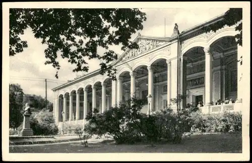 Ansichtskarte Baden-Baden Trinkhalle 1955