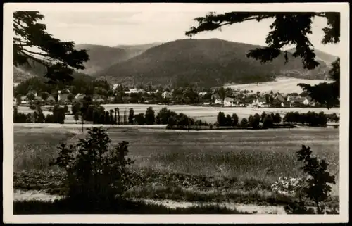 Ansichtskarte Tabarz/Thüringer Wald Panorama-Ansicht; Thüringer Wald 1955