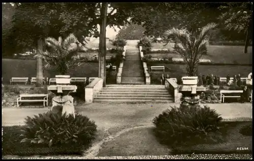 Ansichtskarte Bad Suderode Harz Kur-Terrasse 1955