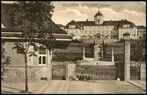 Ansichtskarte Bad Gottleuba-Bad Gottleuba-Berggießhübel Kurhaus 1915