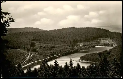 Ansichtskarte Frankenhain Lütschetalsperre in Thüringen 1956