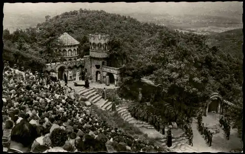 Ansichtskarte Thale (Harz) Harzer Bergtheater zu Thale 1959