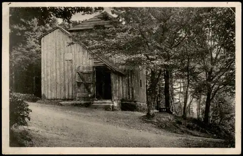 Ansichtskarte Ilmenau Kickelhahn Thüringer Wald Goethe-Häuschen 1953