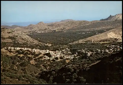 Naxos Kykladen Νάξος NAXOS - Le village FILOTI et la vallée de Tragea 1976