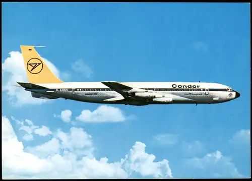 Condor Intercontinental-Jet Flugzeug Airplane Avion Boeing 707 1988
