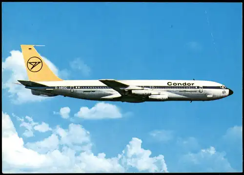 Condor Intercontinental-Jet Kraftstoff Flugzeug Airplane Avion Boeing 1988