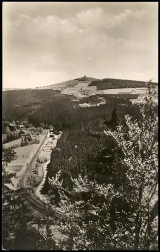 Ansichtskarte .Sachsen Land um den Schwartenberg im Erzgebirge 1958