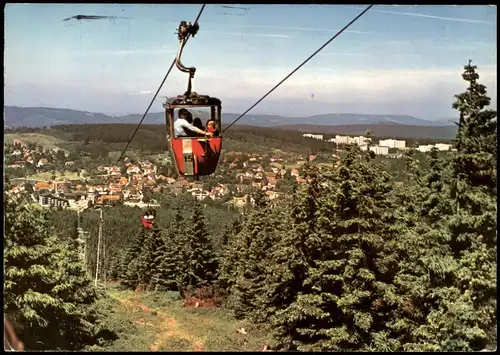 Ansichtskarte Hahnenklee-Bockswiese-Goslar mit Seilbahn zum Bocksberg 1979