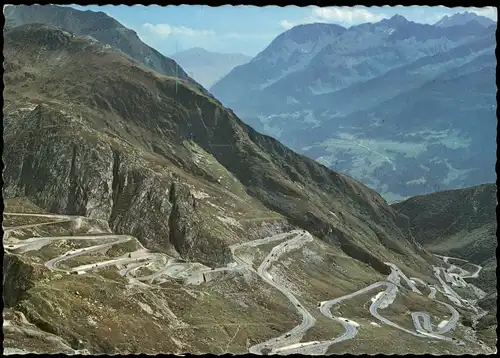 Ansichtskarte Andermatt Val Tremola 1980