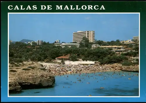 Postales Mallorca CALAS DE MALLORCA, Balearen 1990