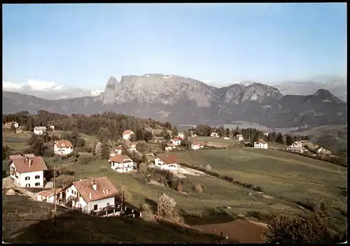 Klobenstein-Ritten Collalbo Renon Panorama COLLALBO verso le Dolomiti 1980