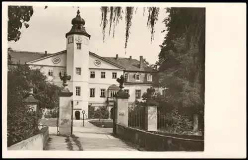Dresden Umland-Ansicht Hermsdorf b. Dresden Schloß Feierabendheim 1960
