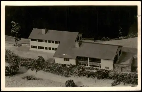Ansichtskarte Niederlützingen Schullandheim der Bonner Volksschulen 1954