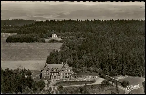 Ansichtskarte Dahle-Altena Kohlberghaus und Ehrenmal SGV 1956