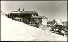 Ansichtskarte Kitzbühel Skihütte im Winter Kitzbüheler Horn 1959