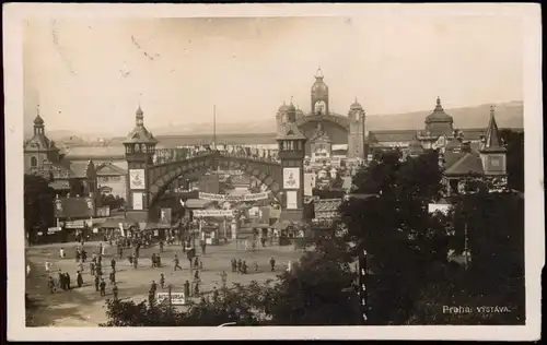 Bubny-Prag Praha Výstaviště Praha   Ausstellungsgelände 1927 Privatfoto