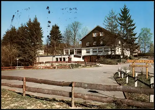 Ansichtskarte Kirchen (Sieg) Druidenschlößchen Hotel 1974