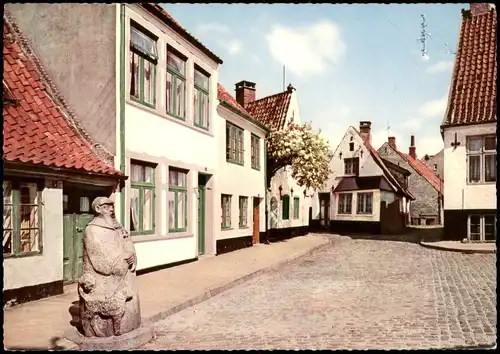 Postcard Apenrade Aabenraa Åbenrå Der Platz der Wächter 1978