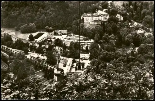 Ansichtskarte Bad Harzburg Schwebebahn, Gondel - Fahrt 1962