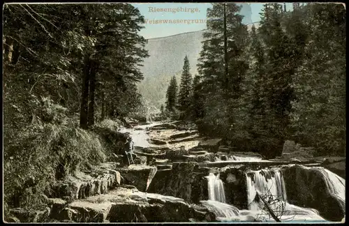 Spindlermühle Špindlerův Mlýn |   Weißwassergrund Riesengebirge 1915