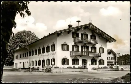 Ansichtskarte Gmund am Tegernsee Landgasthof Kreuzstraße 1963