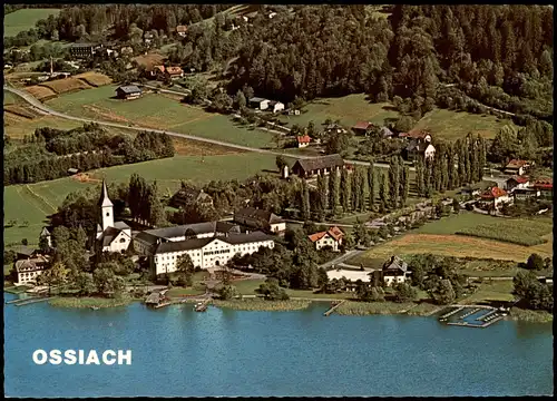 Ansichtskarte Ossiach Luftbild 1992